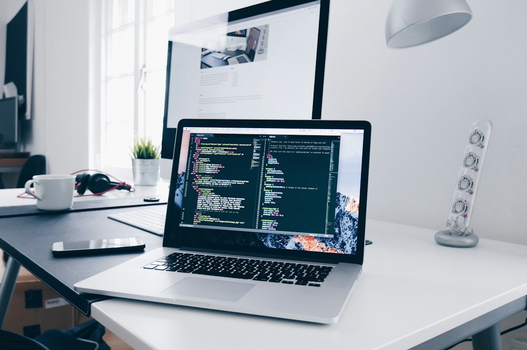 Software development on a laptop illustrating freelancer copyright ownership in Turkey